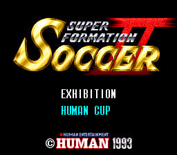 Super Formation Soccer II screenshot 4 for Super Famicom